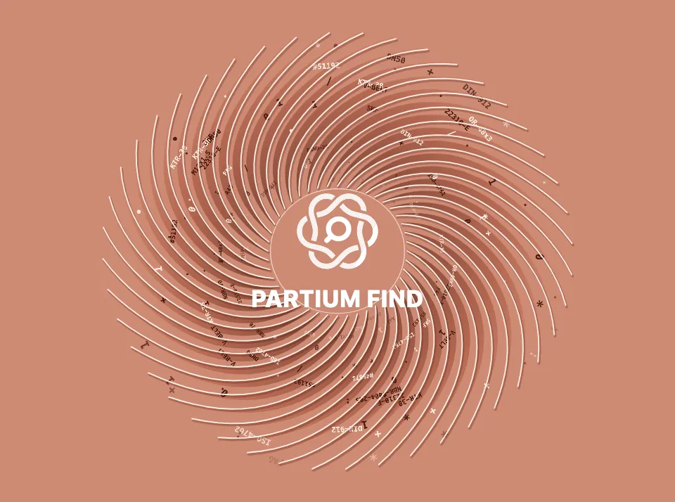Partium Find : un tourbillon de pales qui attire des références de pièces, tandis que la correspondance s’en échappe