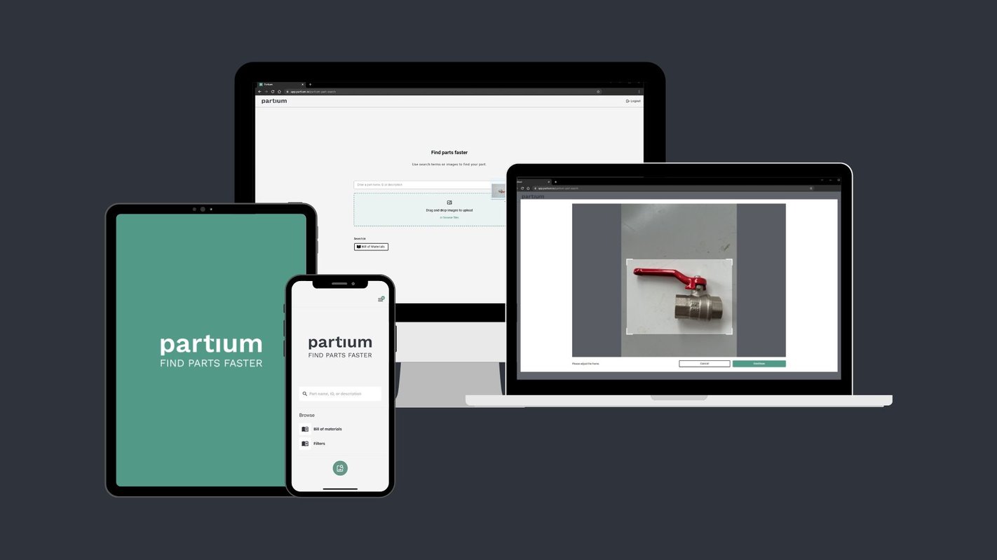 Partium Enterprise Part Search helps you find parts faster.